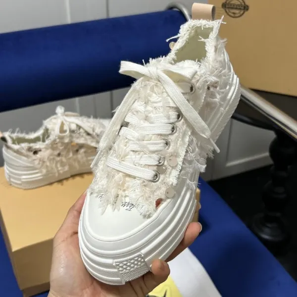 Saint Tears x Imposter London Deconstructed Pink Floral Sneakers - 9
