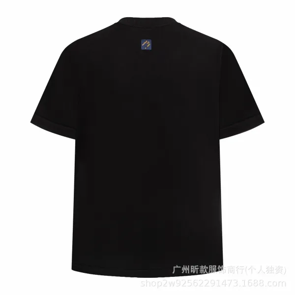 Louis Vuitton Mushroom Monogram T-Shirt Black - 3