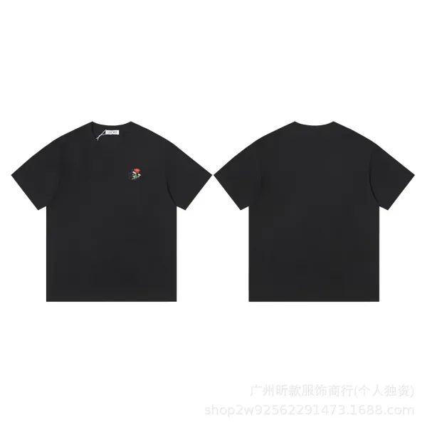Loewe Puzzle Logo Patch Black T-Shirt - 7