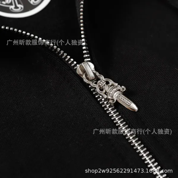 Chrome Hearts Los Angeles Graphic Hoodie Black - 9