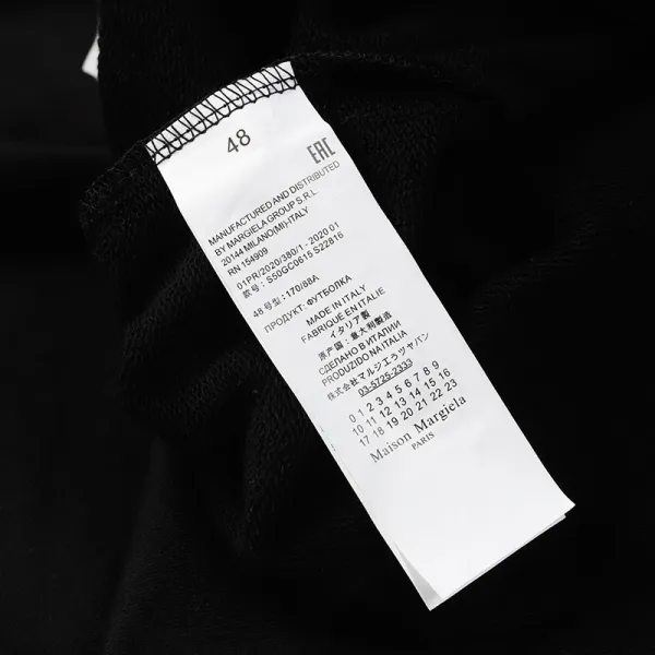 Maison Margiela Tabi Script Hoodie White - 3