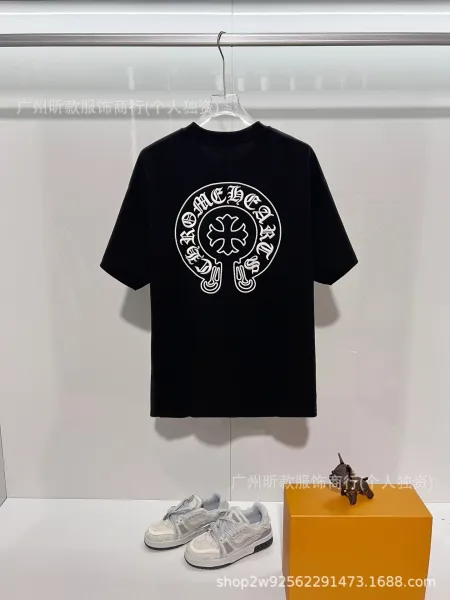 Chrome Hearts Logo Print White T-Shirt - 11