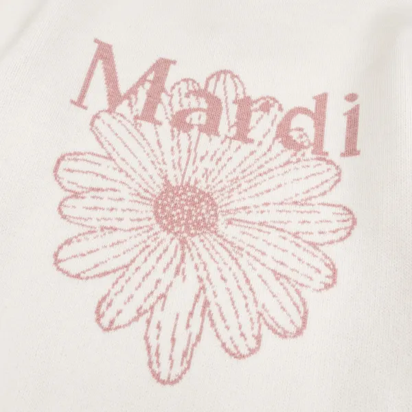 Maison Margiela Daisy Embroidered Sweater Black - 20
