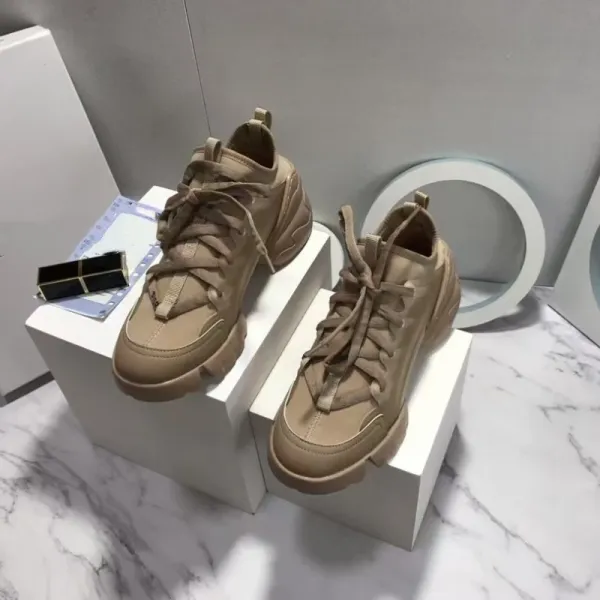 Dior B23 Low Beige Chunky Sneakers - 21