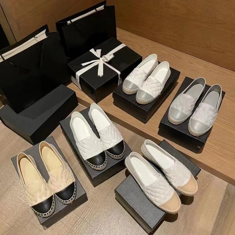 Dior J'Adior Espadrille Multicolor Tweed Loafers - 6