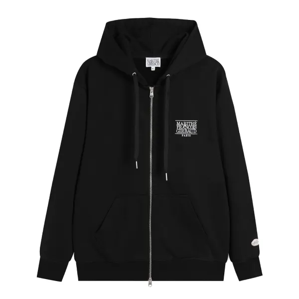 GRA Color-Block Hoodie Beige and Brown Hoodie - 93