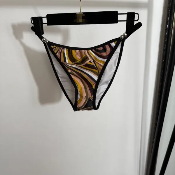 Philipp Plein x Pucci-Style Swirl Print Set: Bra, Thong, and Slip Dress - 7