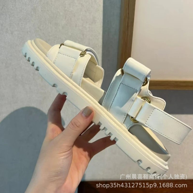 Dior B23 Slide Beige Sandals - 15