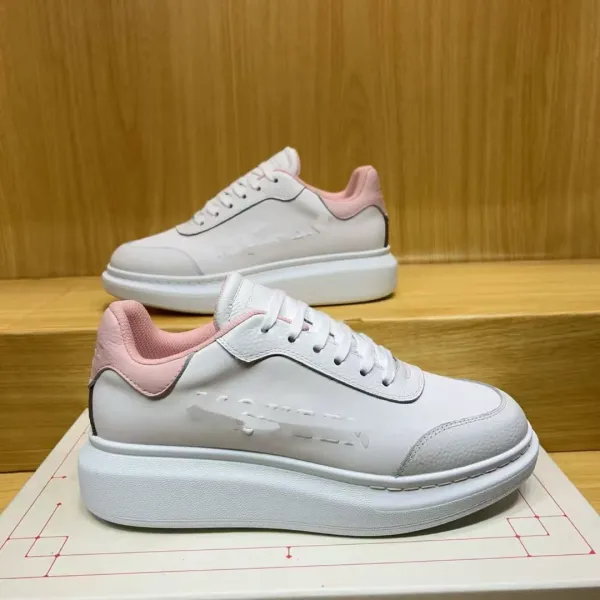 Alexander McQueen Oversized Sole Sneakers White - 4