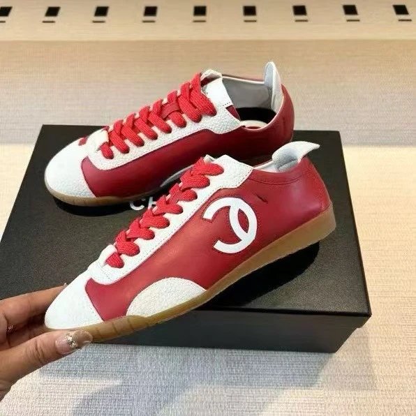 Chanel Tennis Classic Beige and White Sneakers - 7