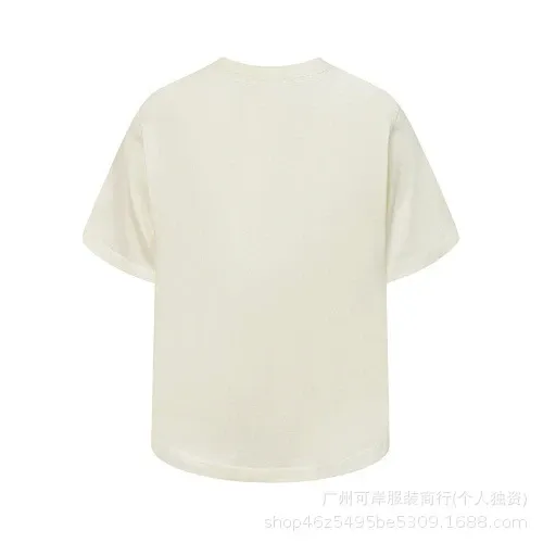 Mardi Flower Print Graphic T-Shirt White - 5