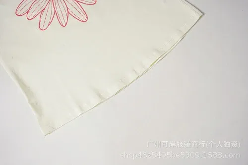 Mardi Flower Print Graphic T-Shirt White - 13