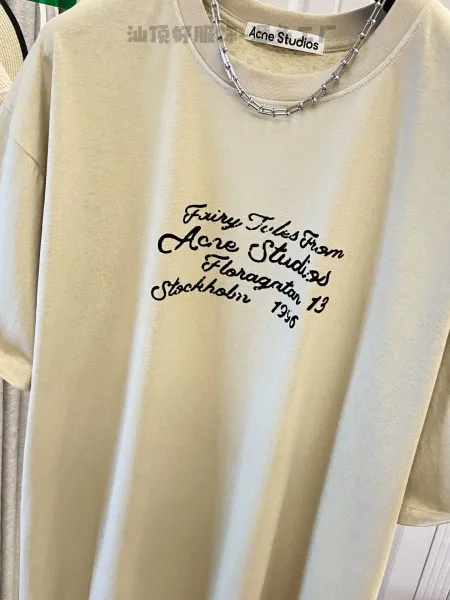 Acne Studios Fairy Tales From Acne Studios Floragatan 13 Stockholm 1996 Black T-Shirt - 10