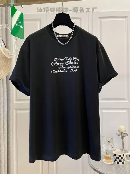 Acne Studios Fairy Tales From Acne Studios Floragatan 13 Stockholm 1996 Black T-Shirt - 17