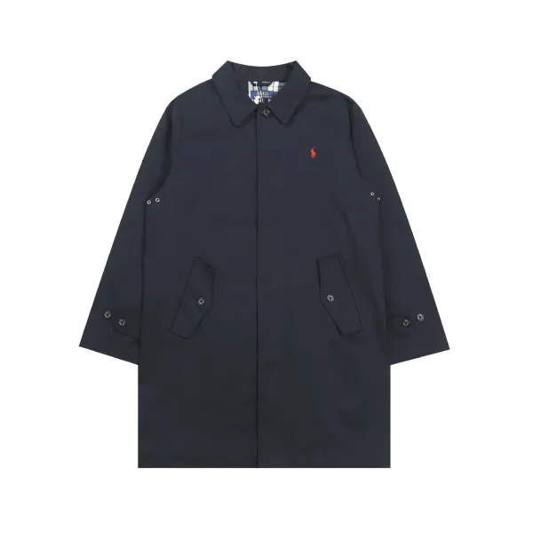 Polo Ralph Lauren Classic Trench Coat Navy Outerwear - 1