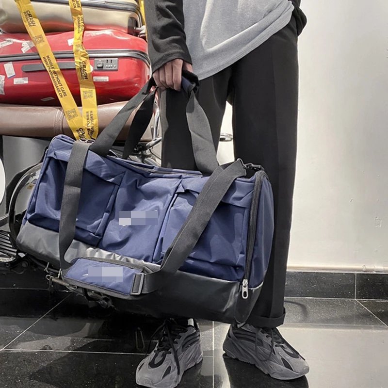 Design Utility Duffle Bag Gray/Black - 3