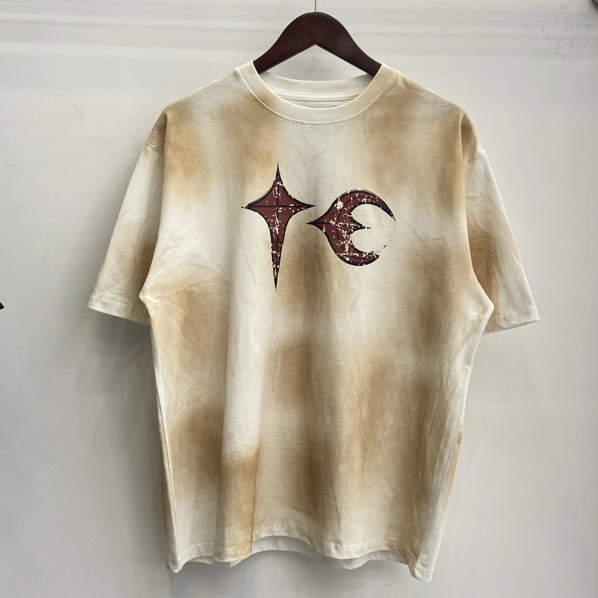 Unbranded T-Shirts Loose-fit graphic print — TC2608 White
