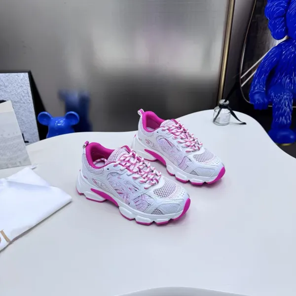 Off-White x Nike Air Zoom Tempo NEXT% Neon Green White Chunky Sneakers - 4