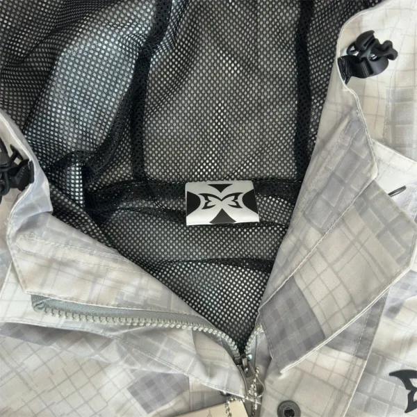 Digital Pionker Pixel Grid Shorts White/Gray - 7