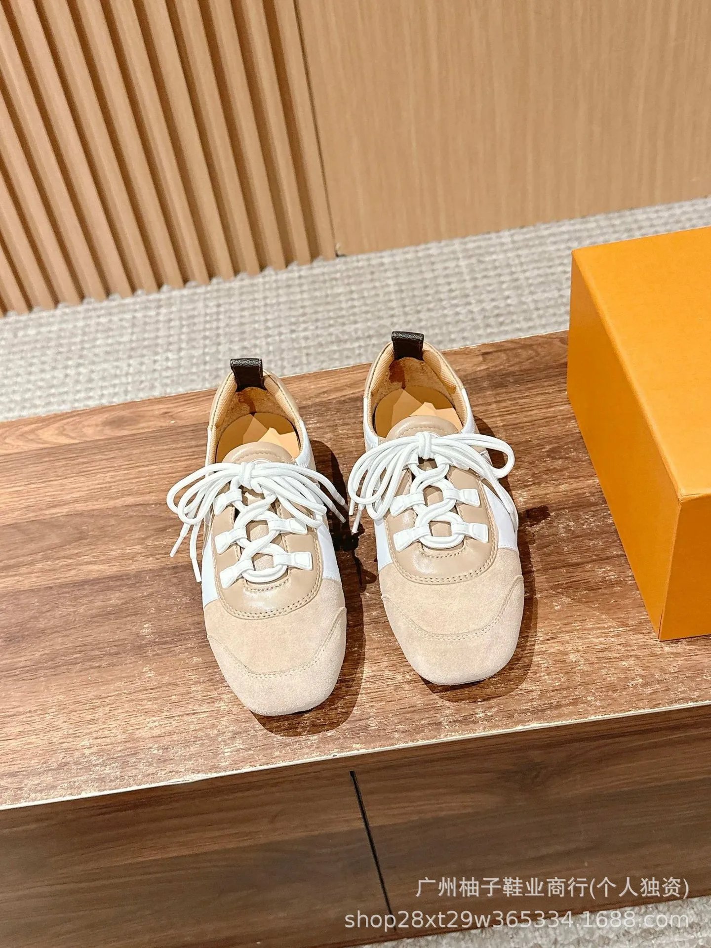Off-White Diagonal Arrow Sneakers Blue and Lime Green Suede Casual Shoes - 27