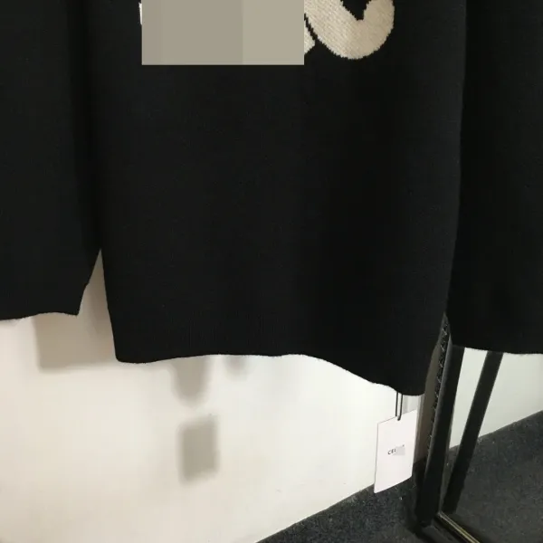 Comme des Garçons Play x Converse Heart Logo Knit Sweater and Socks Set Black - 7