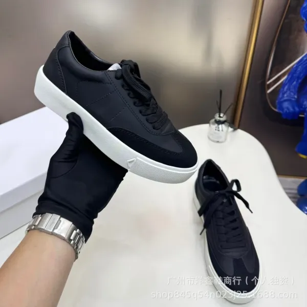 Off-White x Unknown Model Black and White Chunky Sneakers - 18