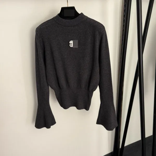 Saint Tears Knit Set Charcoal Gray Sweater and Pants - 5
