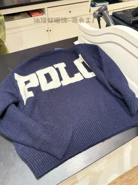 Polo Ralph Lauren x Tokyo Limited Edition V-Neck Knit Sweater Navy - 9