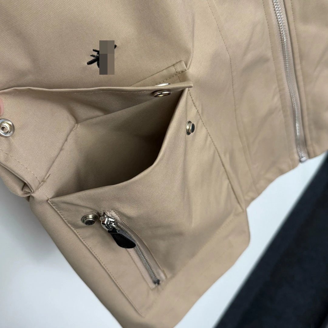 Dior Hooded Utility Jacket Beige Outerwear - 11