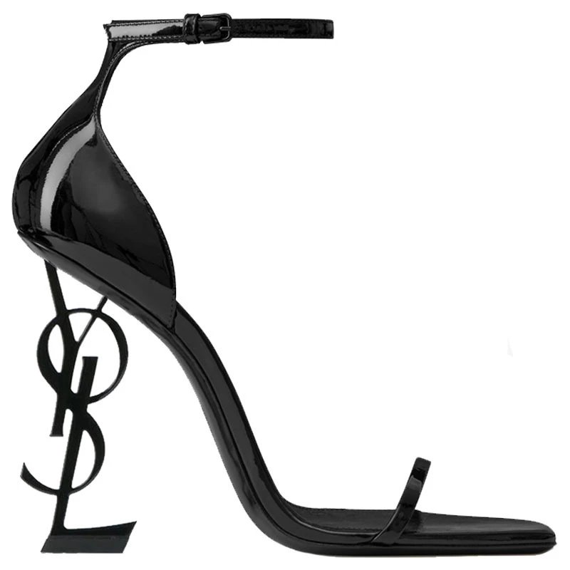 Saint Laurent High Heels Opyum ankle-strap heeled sandals image 3