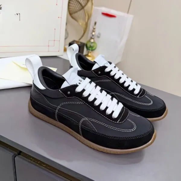 Maison Margiela Tabi Sneaker Blue Navy Yellow Sneakers - 9