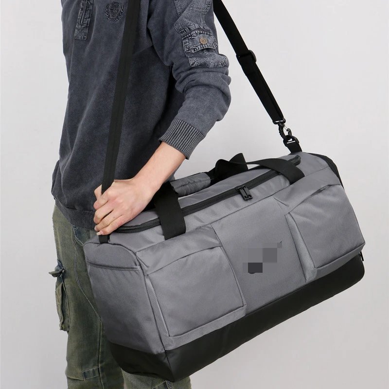 Design Utility Duffle Bag Gray/Black - 5