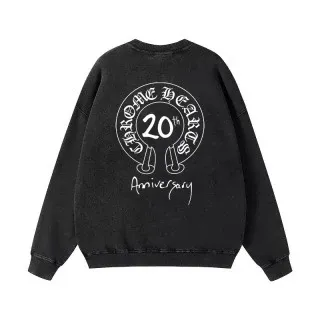 Gallery Dept. Cross Print Washed Black Hoodie - 19