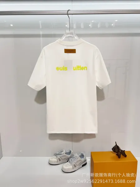 Versace V-Lovers Cat Embroidery White T-Shirt - 22