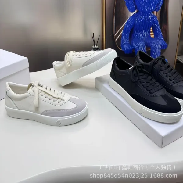 Off-White x Unknown Model Black and White Chunky Sneakers - 4