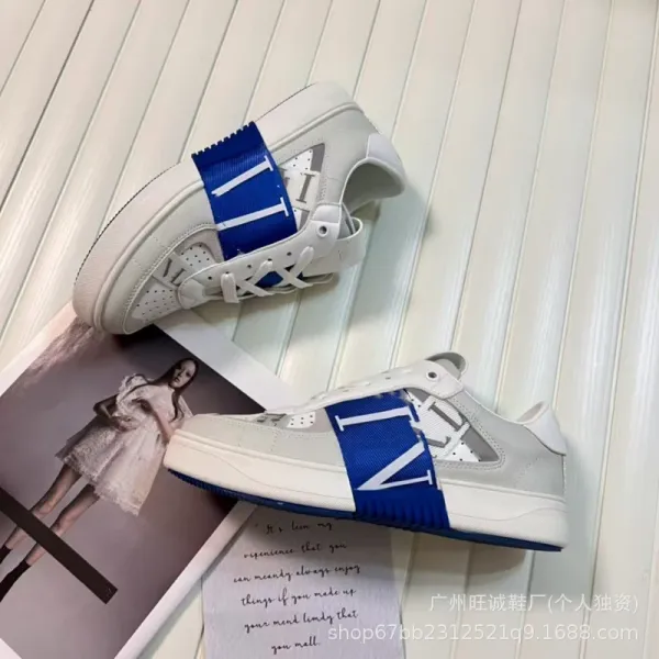 Dior B23 Low-Top Perforated White Gray Sneakers - 16