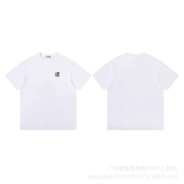 Loewe Puzzle Logo Patch Black T-Shirt - 8