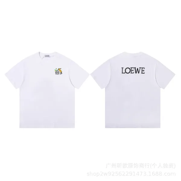 Loewe Puzzle Logo Patch Black T-Shirt - 10