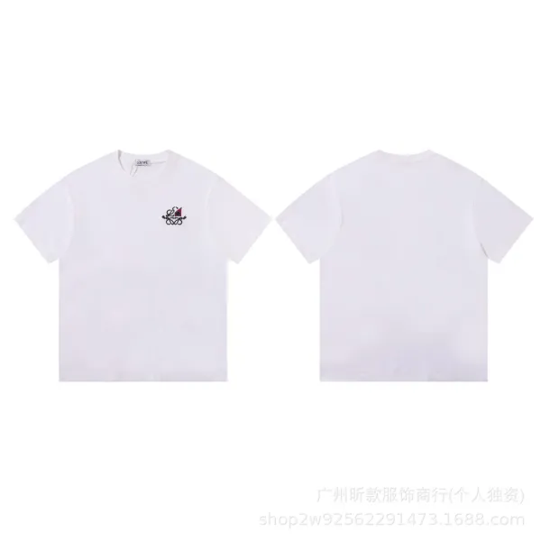 Loewe Puzzle Logo Patch Black T-Shirt - 17