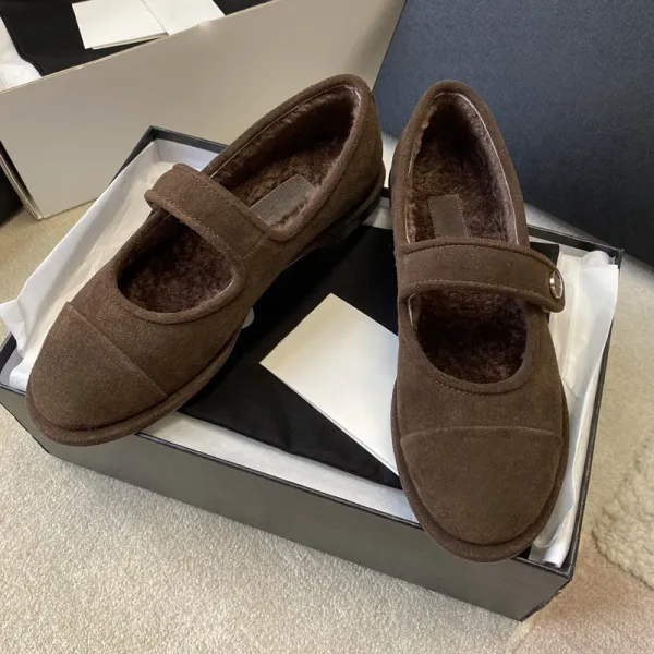 Gucci Horsebit Loafer Slippers Black Faux Suede Shearling-Trimmed Slip-Ons - 15
