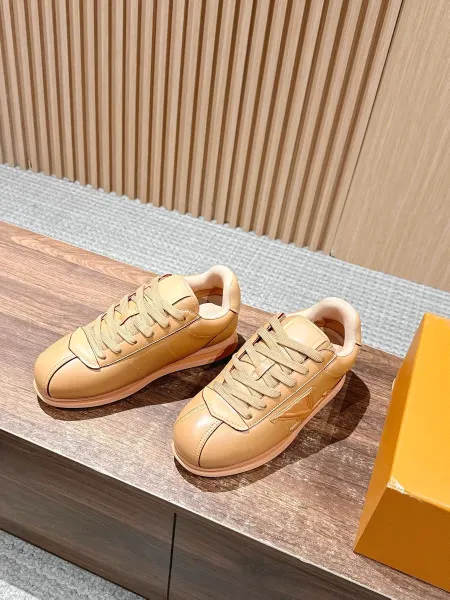 Hogan Interactive Beige Leather Sneakers - 4