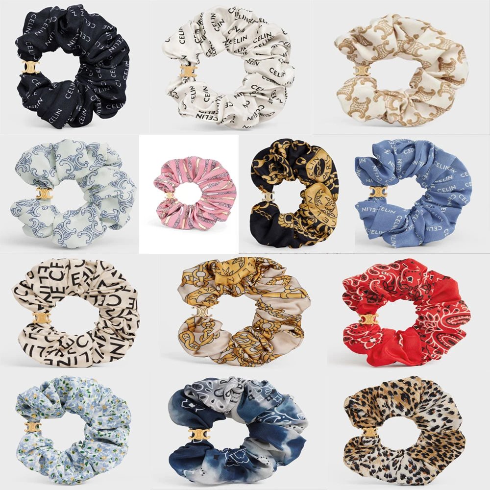 Celine Triomphe Scrunchie