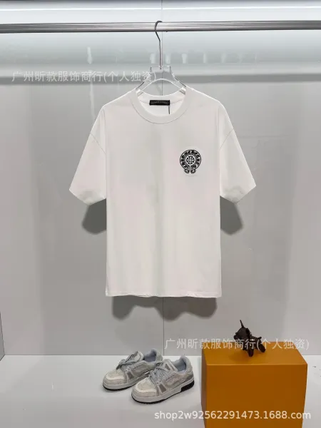 Chrome Hearts Logo Print White T-Shirt - 8
