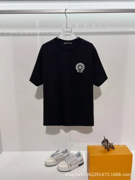 Chrome Hearts Logo Print White T-Shirt - 15