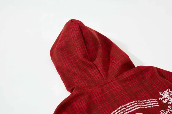 Burberry Tartan Check Hoodie Navy Green - 35