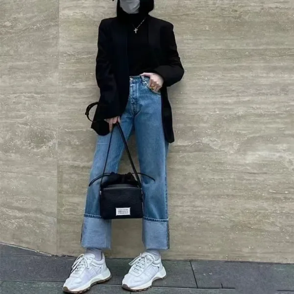 Off-White Diagonal Arrow Sneakers Beige Chunky Sneakers - 4
