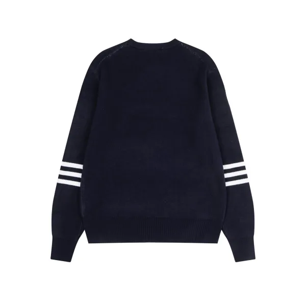 Maison Margiela Daisy Embroidered Sweater Black - 7