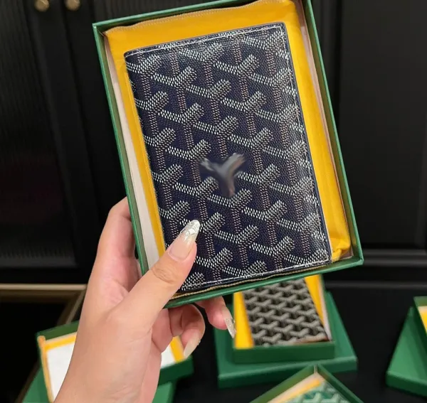 Goyard Saint Louis Bi-Fold Wallet Multicolor Canvas - 4