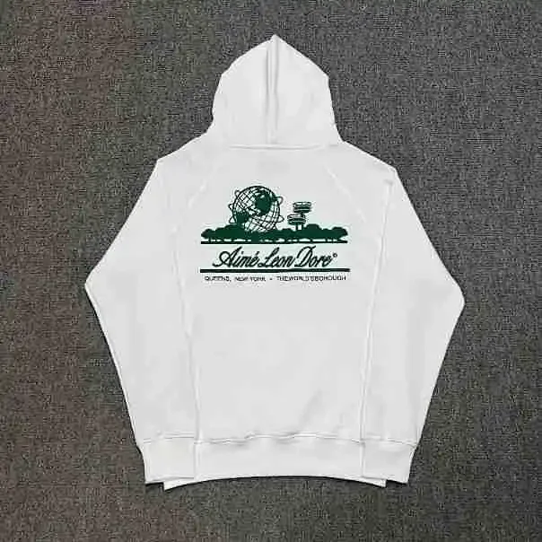 Aimé Leon Dore Hoodies & Sweatshirts Queens Landmark Graphic Hooded Sweatshirt product detail image 6