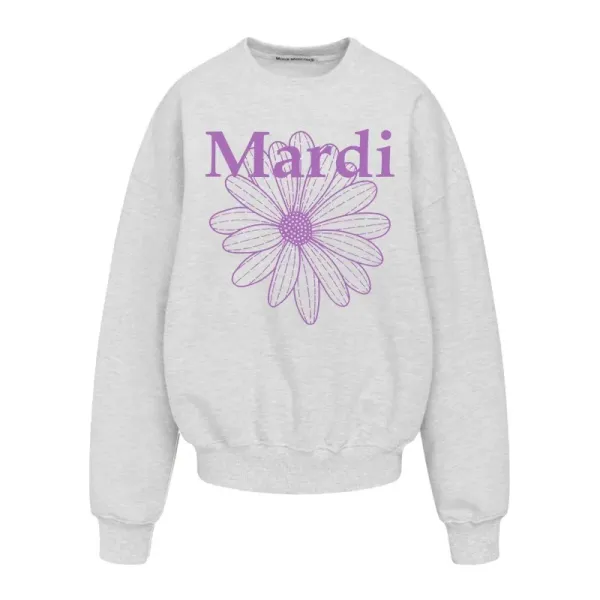 Maison Margiela Mardi Daisy Print White Hoodie - 16